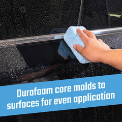 Chemical Guys surface-safe applicator prevents scratches on paint, plastic, glass and leather