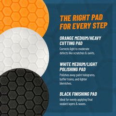 Chemical Guys TORQX headlight polish for clearer lenses.