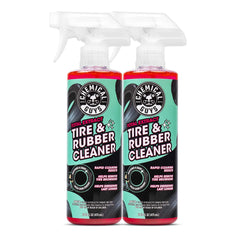Chemical Guys Total Extract Tire and Rubber Cleaner bottle front highlights deep tire cleaning.