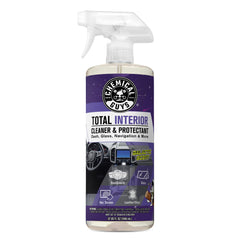Chemical Guys Total Interior Cleaner bottle for all-in-one interior detailing.