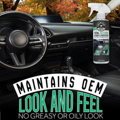 Chemical Guys Total Interior Cleaner creates a subtle New Car aroma.