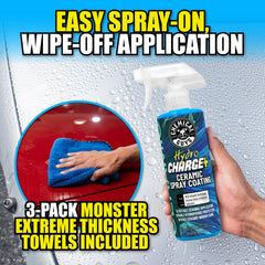 Chemical Guys microfiber towels softly apply and buff without streaks.