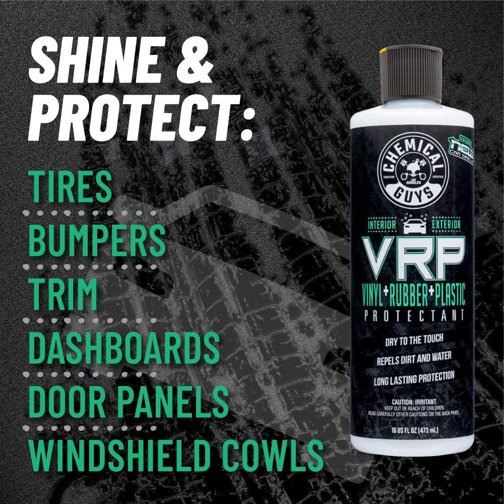 Chemical Guys VRP application on vinyl with microfiber cloth for even shine.
