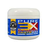 Chemical Guys WAC301 hardcore paste wax jar close-up demonstrates premium carnauba quality and depth