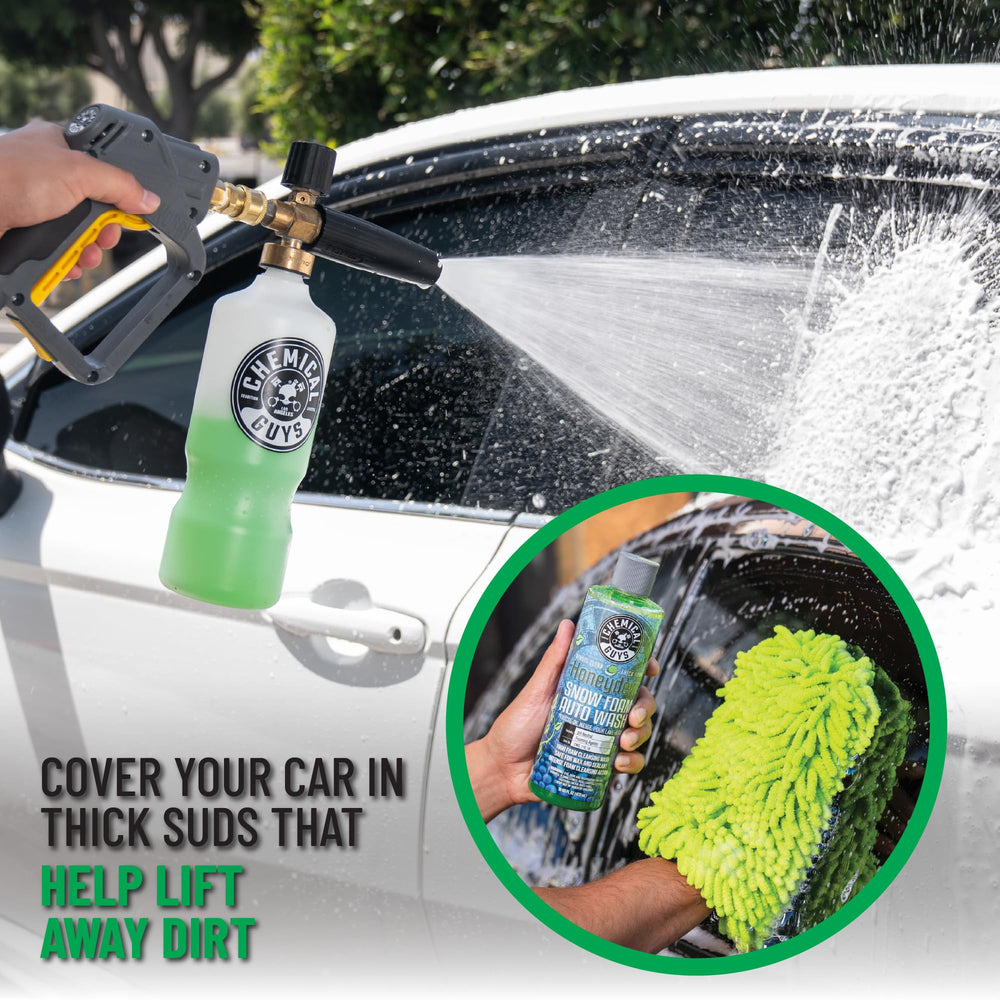 Chemical Guys wash bucket with grit guard for clean rinsing and debris control