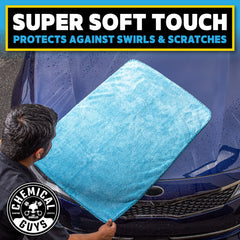 Chemical Guys Woolly Mammoth offers high absorption to speed drying on large vehicles.