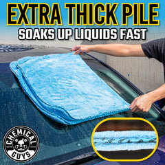 Chemical Guys Woolly Mammoth glides smoothly for safe, efficient drying.