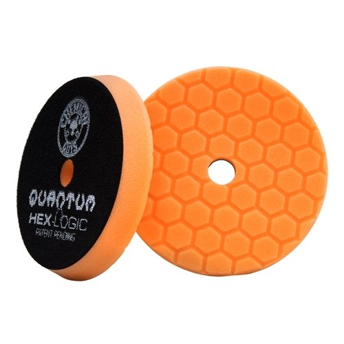Chemical Guys Hex-Logic Quantum Orange pad with polisher for defect removal