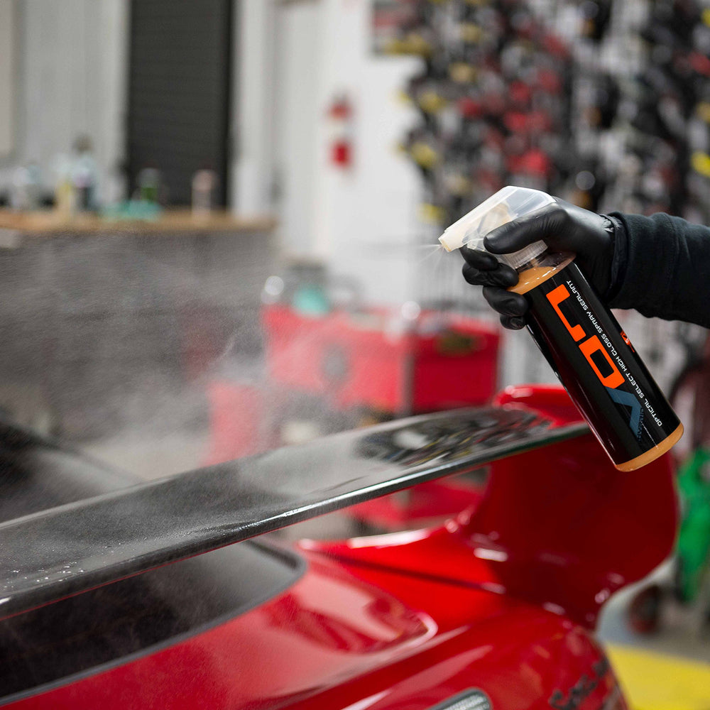 Hybrid V7 yields a high-gloss paint finish after quick detailing.