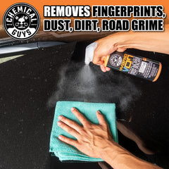 Chemical Guys Hybrid V7 plastic restoration for OEM-like appearance.