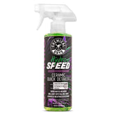 Chemical Guys HydroSpeed on paint-gloss-bead for instant shine and protection.