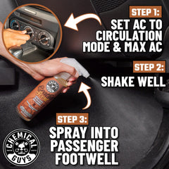 Chemical Guys Leather Scent odor elimination for fresher air