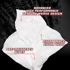 Chemical Guys VRP wipes rejuvenate exterior trim and bumper plastics