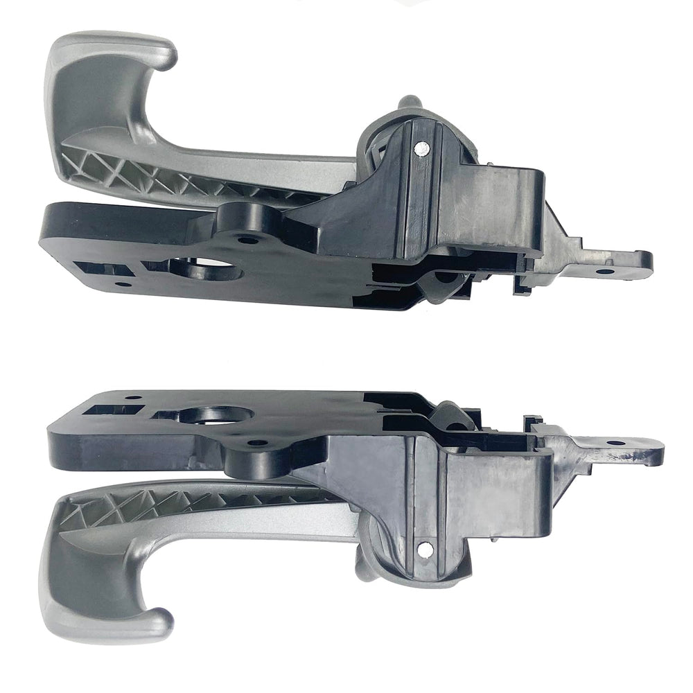 Cheriezing interior handle close-up showing precise fit for Hyundai Santa Fe
