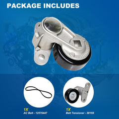 Cheyia AC drive belt tensioner kit assembly detail aids mounting.