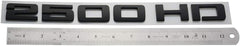 ChezMax 2500HD emblem on the tail door for a bold yet tasteful upgrade