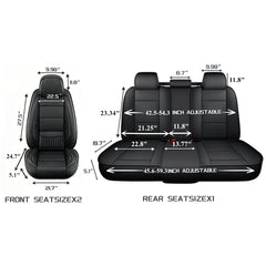 Chezope detachable headrest cover ensures flexible safety feature access.