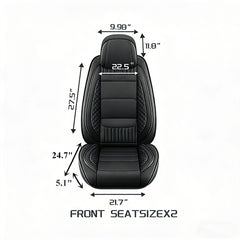 Chezope universal fit seat covers suitable for most sedans, SUVs, and trucks.