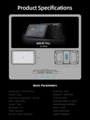 CHIGEE AIO-5 Play anti-theft alarm with vibration sensor deters tampering