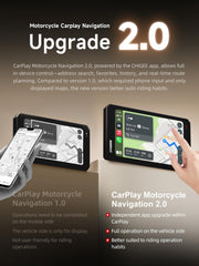 CHIGEE AIO-6 MAX 2000 nits brightness for legible maps in sun.