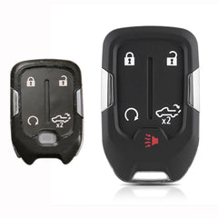 CHIJUIYZKEY 2pc GMC Sierra key fob cover back view protects against wear