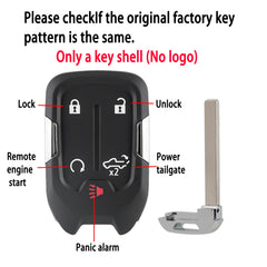 CHIJUIYZKEY key fob shell close-up shows precise button alignment