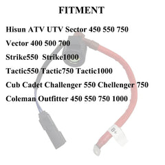 Chikia Hisun 550-750 starter relay in use hints at easy maintenance
