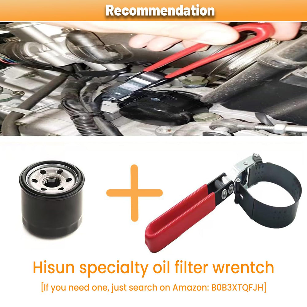 Chikia Hisun filter in use promotes clean oil circulation