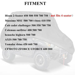 Chikia cover fitting CFMOTO Rhino and similar brands