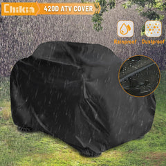 Chikia XL ATV Cover includes storage bag for easy, compact transport.