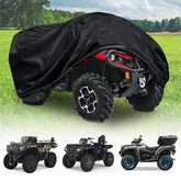 Chikia XL ATV Cover in waterproof 420D fabric protects your ATV from rain.