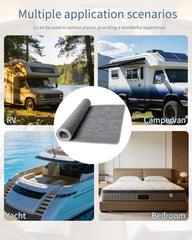 Chimelva dry sleeping surface enhances comfort on long trips.