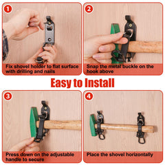 ChimimeDecor truck installation screws and nuts provide sturdy mounting.