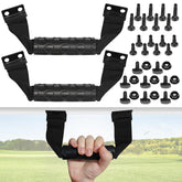 CHolic universal golf cart soft grab handle being installed on a cart for a secure grip