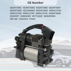 Chonse air suspension pump packaging featuring brand quality and ready-to-install convenience