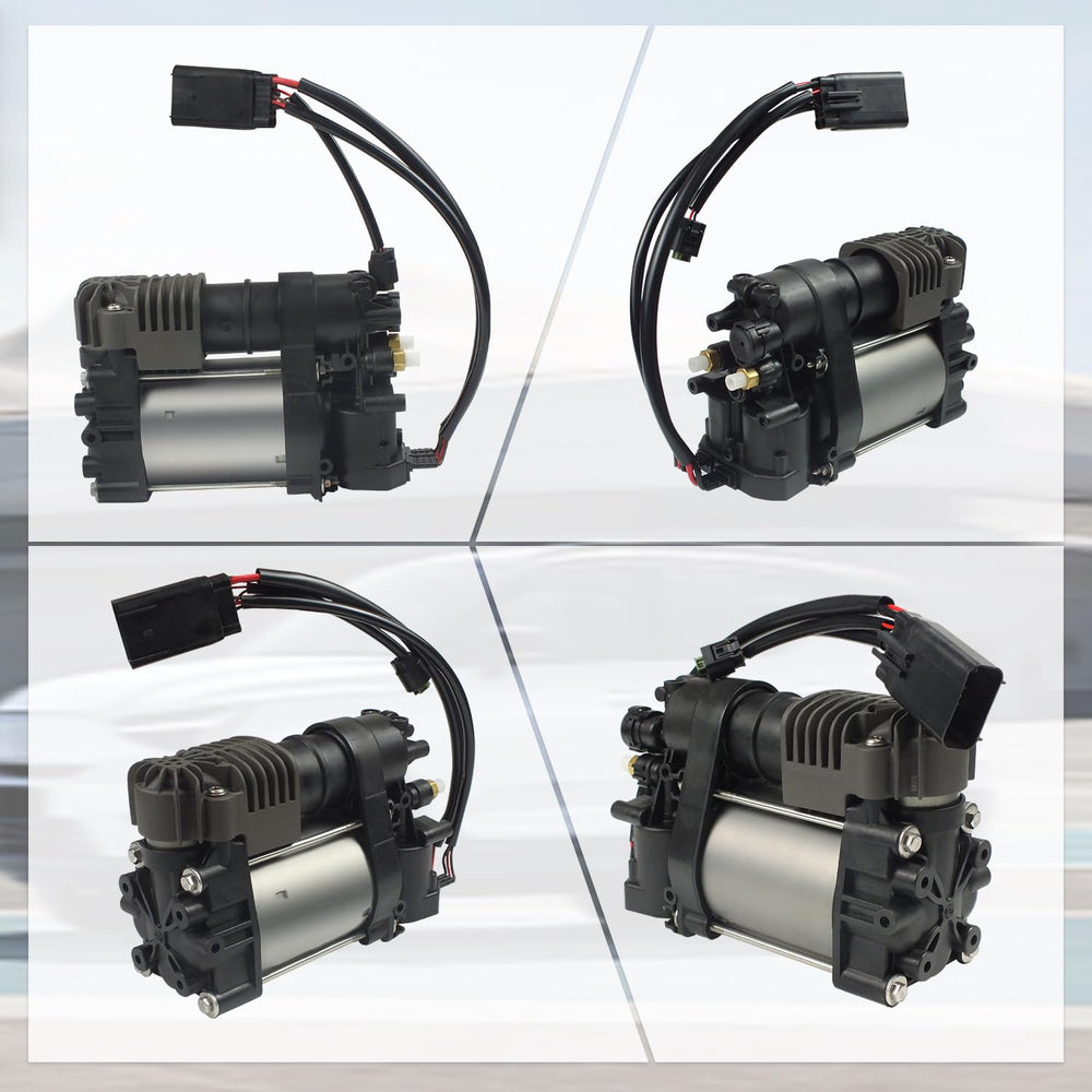 Chonse air suspension pump side view emphasizes compact design for tight engine bays