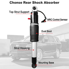 Chonse compatibility label shows fitment for Cadillac Escalade and Chevy Suburban.