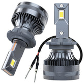 CHOPDARK D2H LED bulbs bypass ballast for simple 12V power connection.