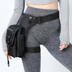 Chrisdien Deny waterproof thigh bag main compartment keeps essentials organized on rides