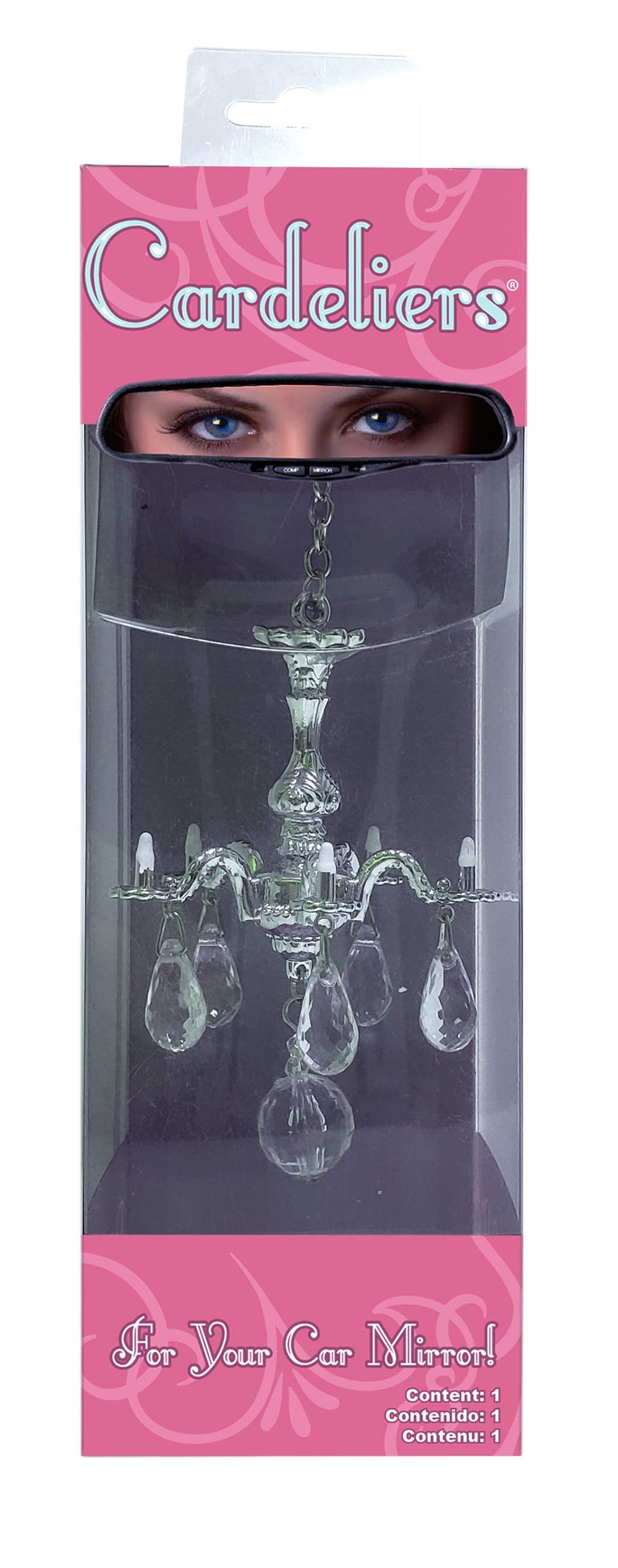 Chroma Cardelier mini chandeliers teardrops add subtle glamour to your car interior