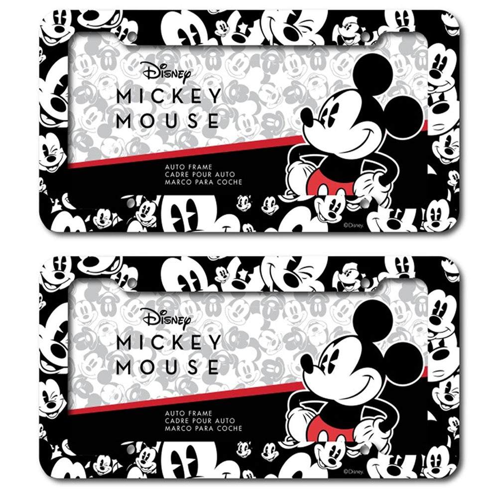 Chroma Head plastic license plate frame protects your plate with Disney flair.