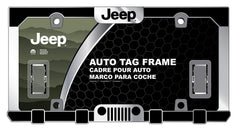 CHROMA Jeep License Plate Frame weather resistant build for outdoor reliability.