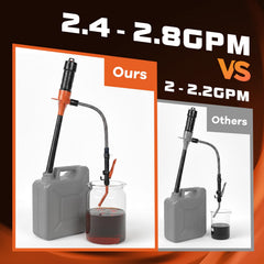 Chufa portable siphon transfers gasoline diesel kerosene and non potable water