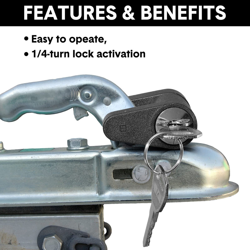 Chumia padlock design demonstrates easy locking action.