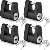 Chumia four-pack trailer tongue lock secures couplers on the go.