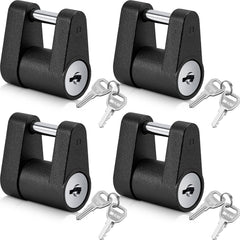 Chumia four-pack trailer tongue lock secures couplers on the go.