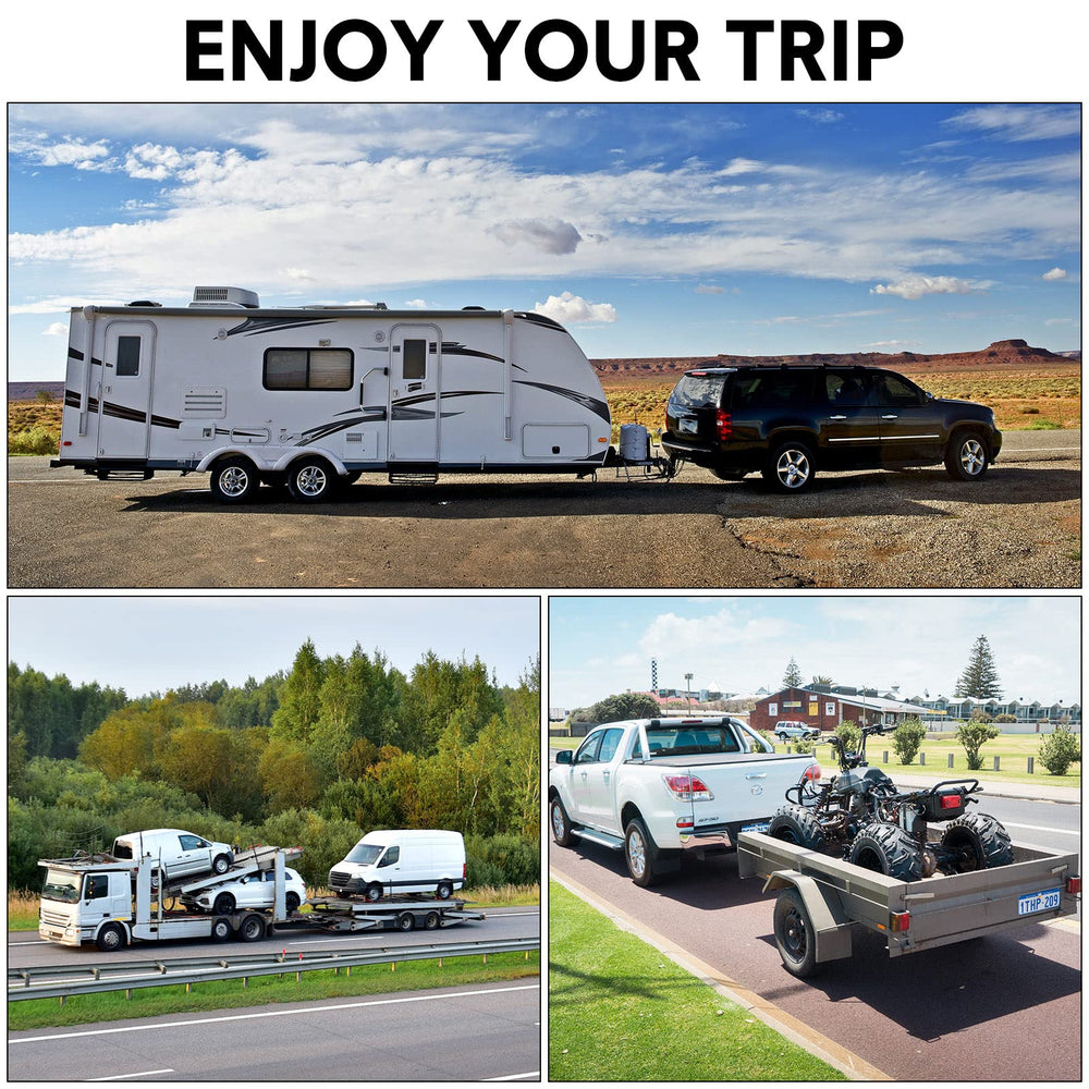 Chumia compatible with trucks, boats, RVs, and trailers.
