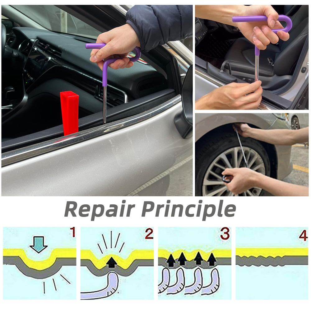 Chymogul manganese steel dent rods designed for durability and minimal bending
