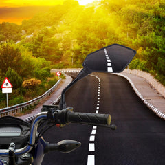 CICMOD right rear view mirror with crisp reflection for urban traffic