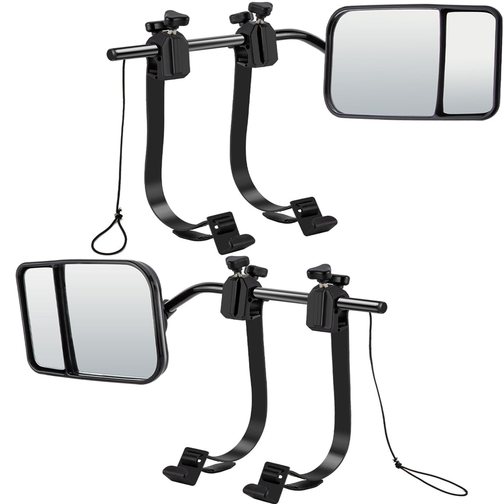 CICMOD universal clip-on towing mirrors extend side visibility for safer towing.